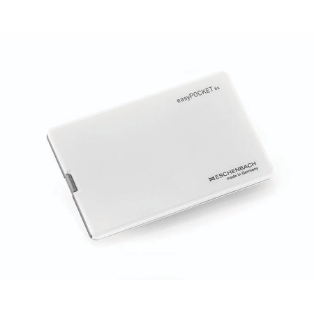Lupa easyPOCKET 6.0x 24.0 Dioptrias 50x46 mm LED Eschenbach