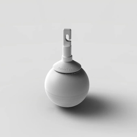 Ponteira Bola Reforçada Rotativa c/ Gancho MT4260 para Bengala Ambutech