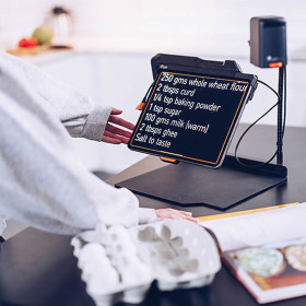 Suporte de Tablet para Ampliação e OCR Portátil MagniLink iTAB LVI