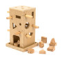 Torre de Madeira para Atividades Encaixe TTS