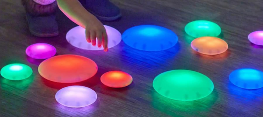 Seixos Brilhantes Sensoriais (Pack 12) TTS