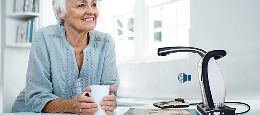 Leitor SmartReader HD OCR Enhanced Vision