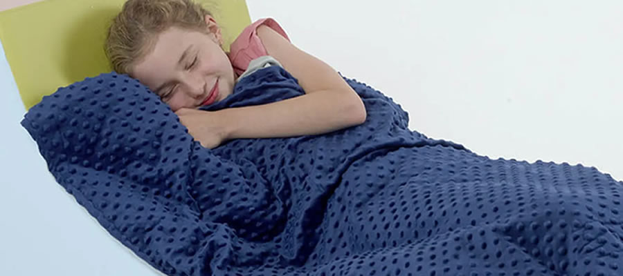 Cobertor Pesado com Cobertura Minky Dot TFH