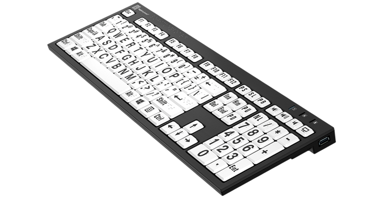 Braille e Ampliado PC Nero