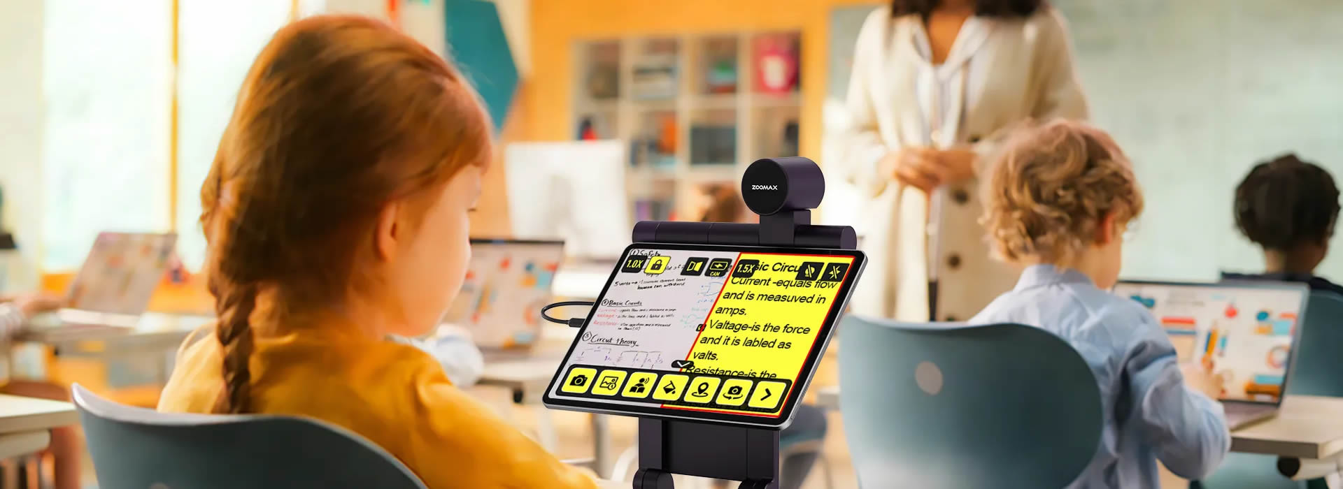 Suporte de Tablet Snow Pad Zoomax